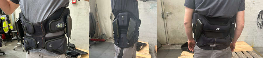 Exosquelettes Japet + : solution ergonomique en place