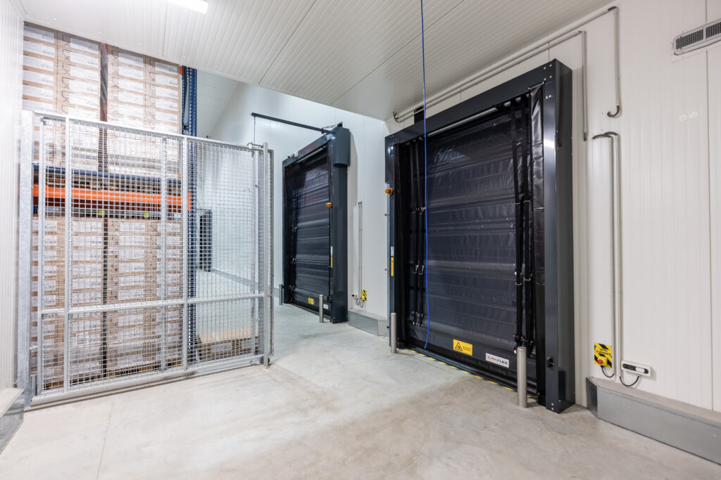Mavicold, porte souple rapide industrielle chambre froide