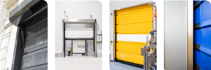 Portes souples rapides