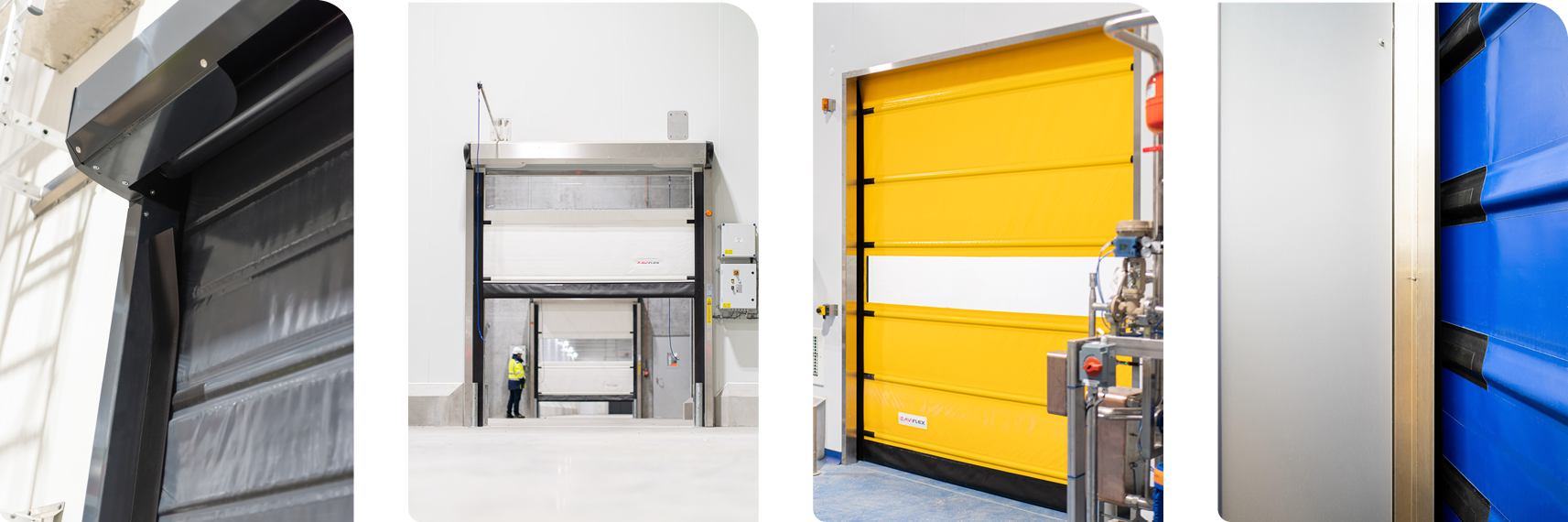 Portes souples rapides